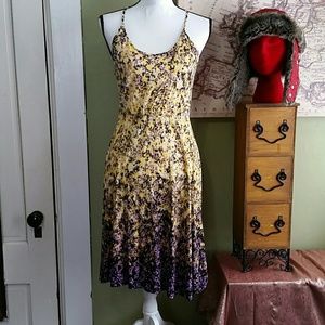 Gap Floral racerback knee length dress